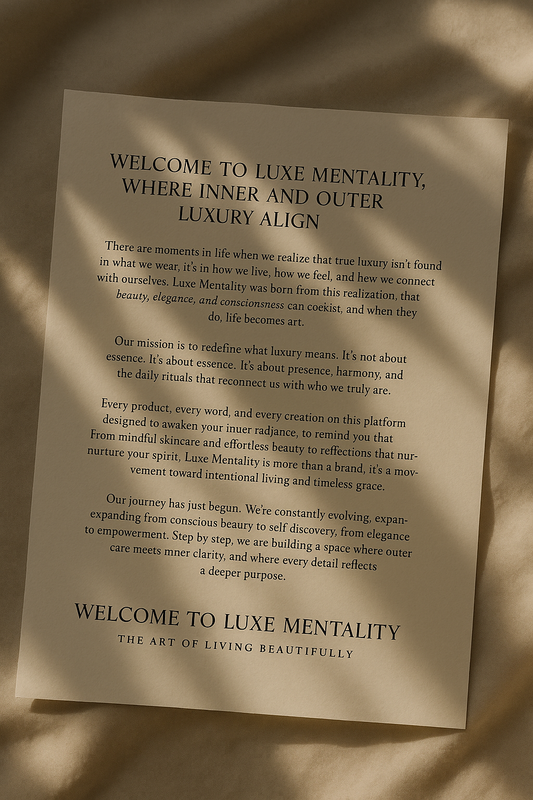 Luxury is a state of mind.